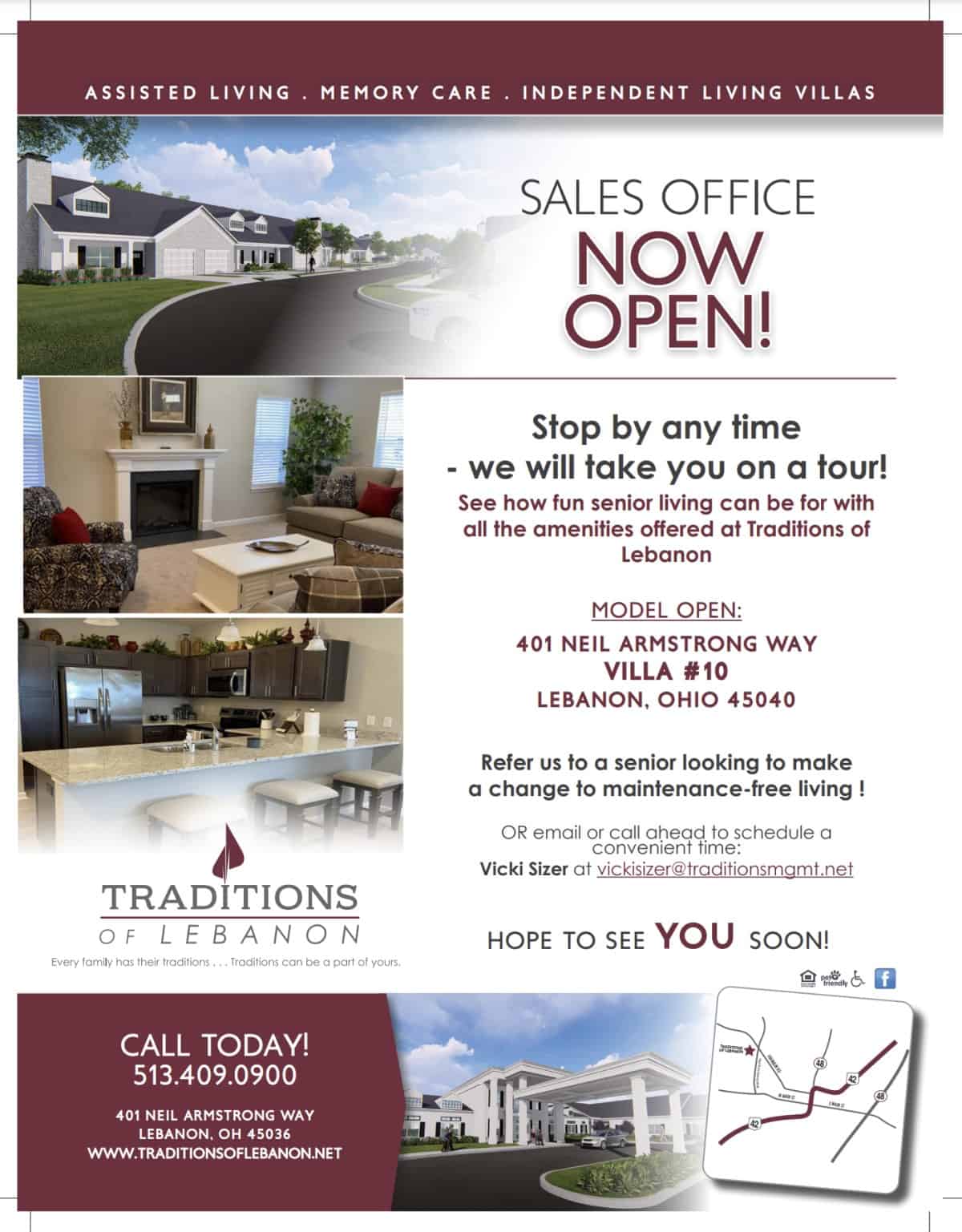 Senior Living - Sales Office Now Open