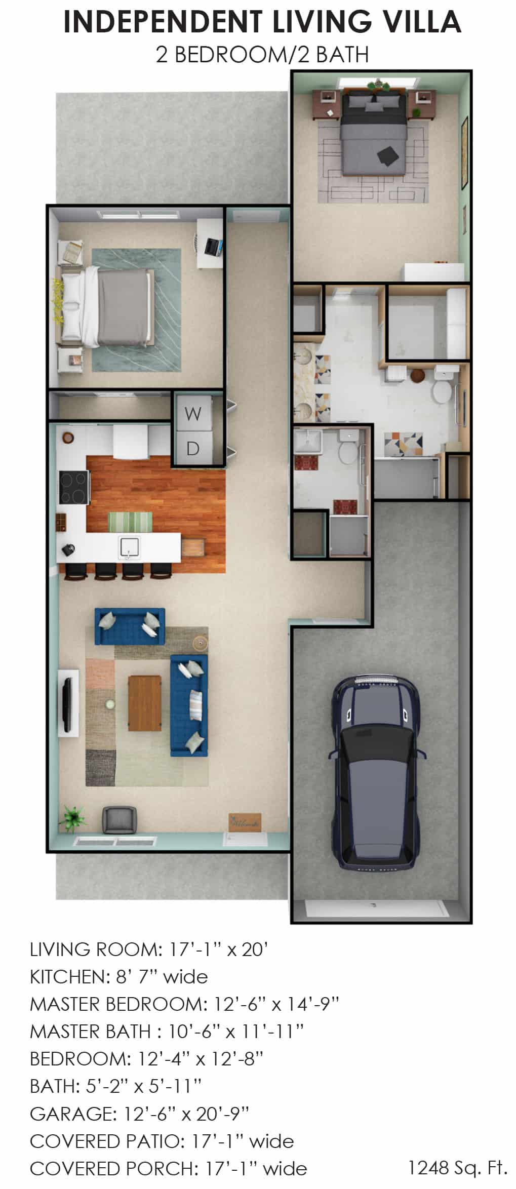 Senior Living - Villa 2 Bedroom